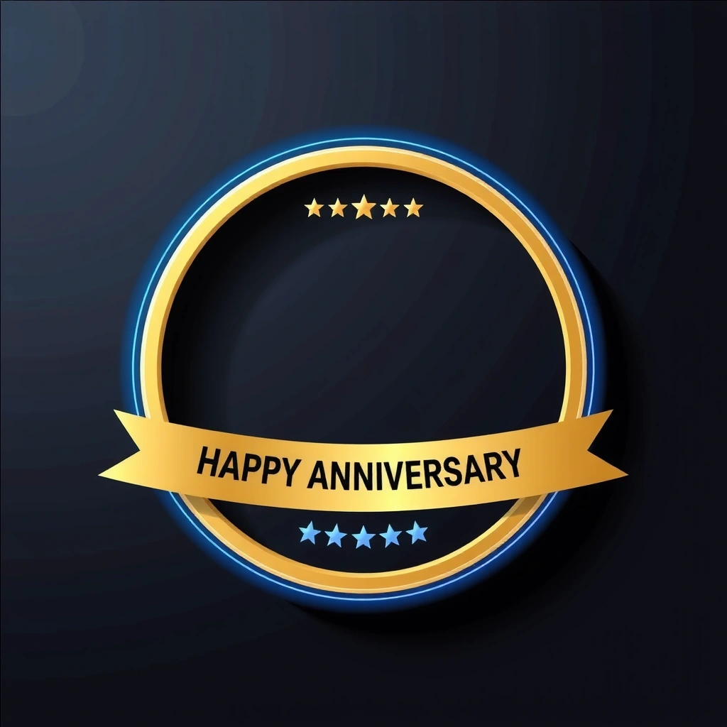 15th Anniversary celebration background